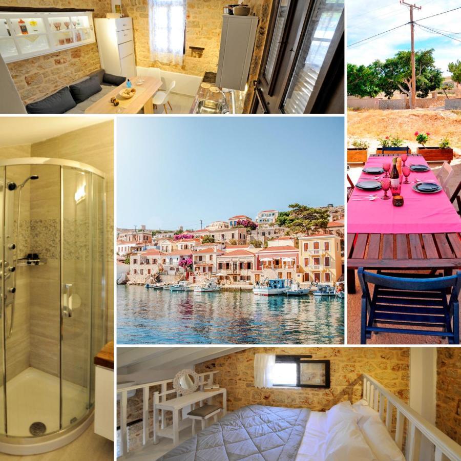 Vila Casa Piedra Halki Island Exteriér fotografie